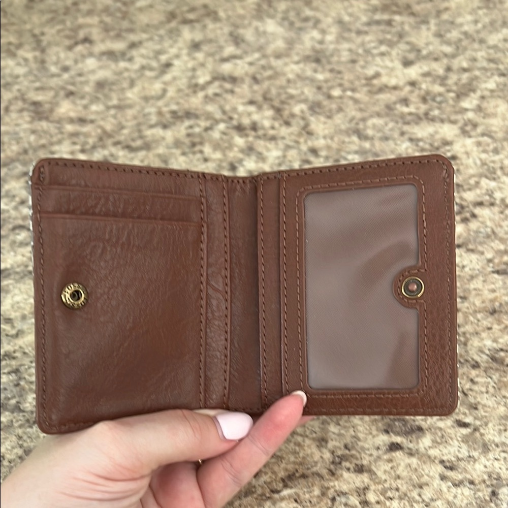 Fossil Gray Patterned Wallet - Picture 2 of 3